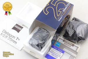 Rare [Unused in Box] Contax Carl Zeiss Distagon T* 25mm f/2.8 MMJ C/Y Lens JAPAN - Picture 1 of 10