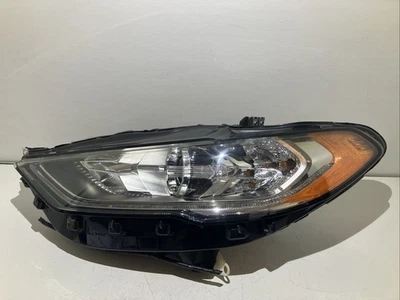 2017 2018 2019 2020 Ford Fusion Left Driver Halogen w/ LED Headlight OEM 2351 - Image 1 of 4