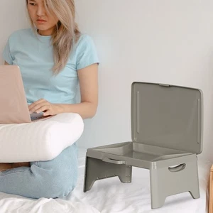 Small Spaces Folding Table Foldable Work Portable Lap Desk for Students - Zdjęcie 1 z 14