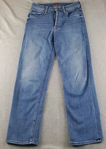 MOTHER The Tomcat Jeans Womens 26 High Rise Ankle Straight Leg Denim Wild Game - Picture 1 of 20