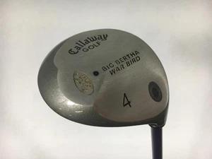 Callaway BIG BERTHA WARBIRD Fairway Wood 4W SUPER JV123 (R) #775 Golf Clubs - Picture 1 of 3