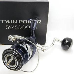 Carrete giratorio Shimano 21 twinpower sw5000xg equipo de pesca usado JP - Imagen 1 de 3