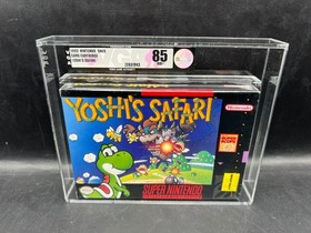Yoshi's Safari Nintendo SNES VGA 85 FACTORY SEALED WATA