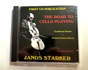 Janos Starker: The Road to Cello Playing  (CD, Parnassus 1997) 1st CD issue  NEW - Imagen 1 de 3