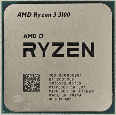 AMD Ryzen 3 3100 Socket AM4 3.60GHz 4C/8T 16MB 65W CPU Processors - Image 1 of 2