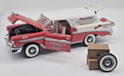 Литой автомобиль сервисный универсал Franklin 1956 Chevrolet Bel Air Norman масштаб 1:24 как новый - Изображение 1 из 4