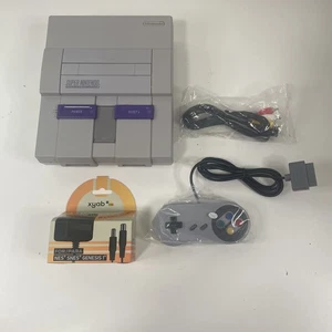 Super Nintendo SNES Console Bundle Tested Working - Picture 1 of 15