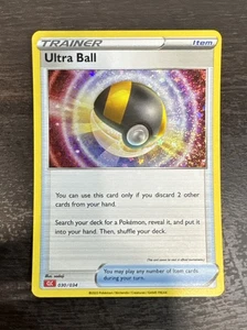 Pokemon TCG Classic Collection Trainer Ultra Ball Holo CLC 030/034 NM/ Mint - Picture 1 of 2