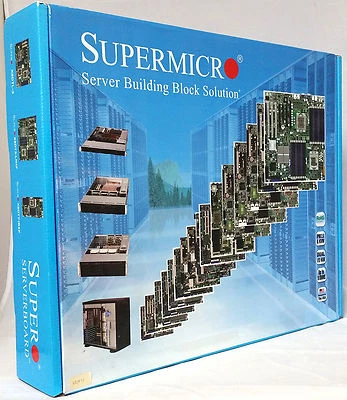 Supermicro 16-DIMM Xeon Dual-Core Blackford Serverboard X7DBE+ (MB ONLY) - Image 1 of 3