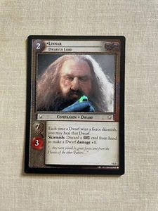 LOTR TCG Reflections FOIL Linnar, Dwarven Lord 9R5 RARE NM/M - Picture 1 of 2