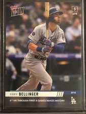 2019 Topps Now #48 Cody Bellinger Los Angeles Dodgers