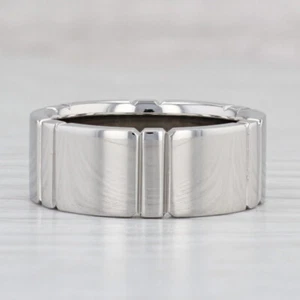 Neu Abgeschrägte Titan Ring Größe 8 Ehering - Bild 1 von 5