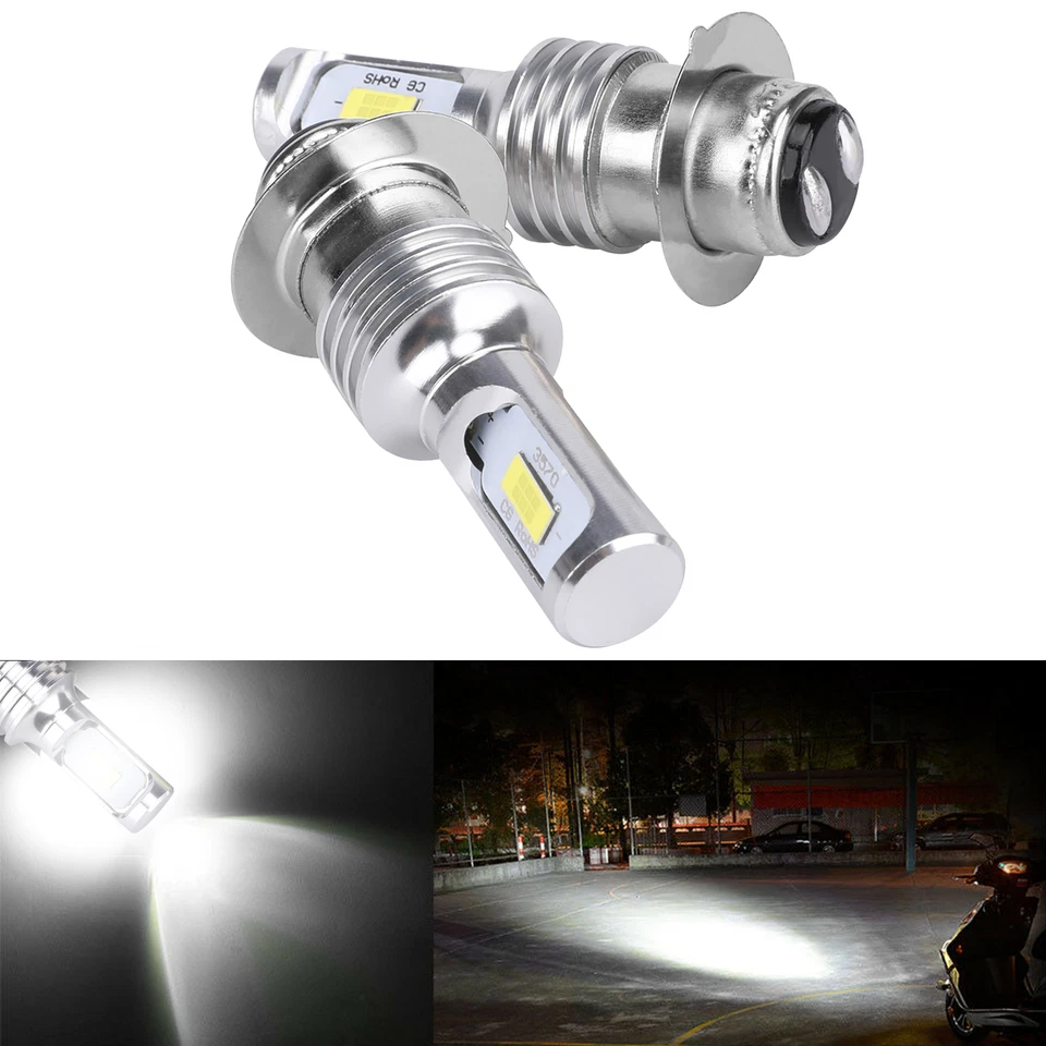 6000K H6 80W Blanco LED Cabeza Bombilla Antiniebla para YFM660 Grizzly 4x4 2002-2004 Foto 1 de 4
