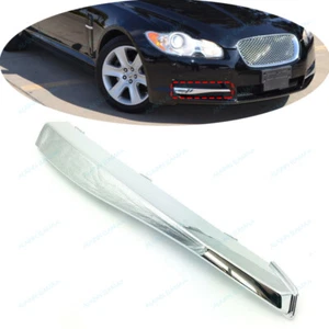 Front Bumper Side Vent Grille Cover Trim l Fit For Jaguar XF 2009-2011,Chrome,RH - Picture 1 of 6