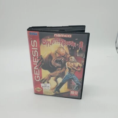 Vintage Sega Genesis Splatterhouse 3 Missing Manual - Image 1 of 4