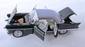 (Rare) Sun Star 57 Black/Silver Cadillac Eldorado Brougham 1:18 Die Cast-No Box - Picture 1 of 19