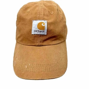 Carhartt Hat Cap Strap Back Youth Canvas Brown ChildAdjustable Outdoor Unisex - Picture 1 of 8