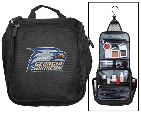 GRADUATION GIFT GSU Toiletry Bag Georgia Southern Travel Organizer Cover