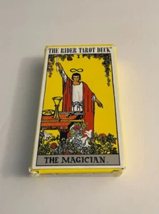 The Rider Waite Tarot Deck THE MAGICIAN WR78 Copyright 1971 Italy Complete - Picture 1 of 7