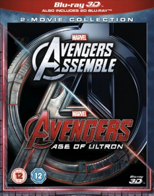 Marvel Avengers Assemble/Avengers: Age of Ultron Blu-ray (2015) Robert Downey - Image 1 of 2