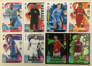 MATCH ATTAX EXTRA 2021/22 21/22 BASE CARDS UPDATE Mega starburst managers world