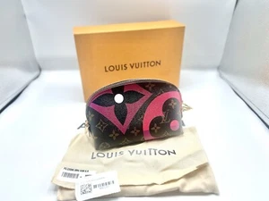 Louis Vuitton Game On Pochette Pink Monogram Cosmetic Pouch, New Toiletry Bag - Picture 1 of 12