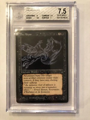 The Abyss Legends MTG BGS 7.5 Grades 9/8.5/7.5/7 NEAR MINT+ (RG) 4RCards - Image 1 of 4