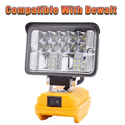 LED Work Light For Dewalt 18V/20V Li-ion Battery Outdoor Portable Camping Lamp - Image 1 of 4