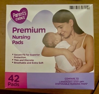 Parent's Choice Premium Nursing Pads For Breastfeeding, 42 Count  - Image 1 of 2