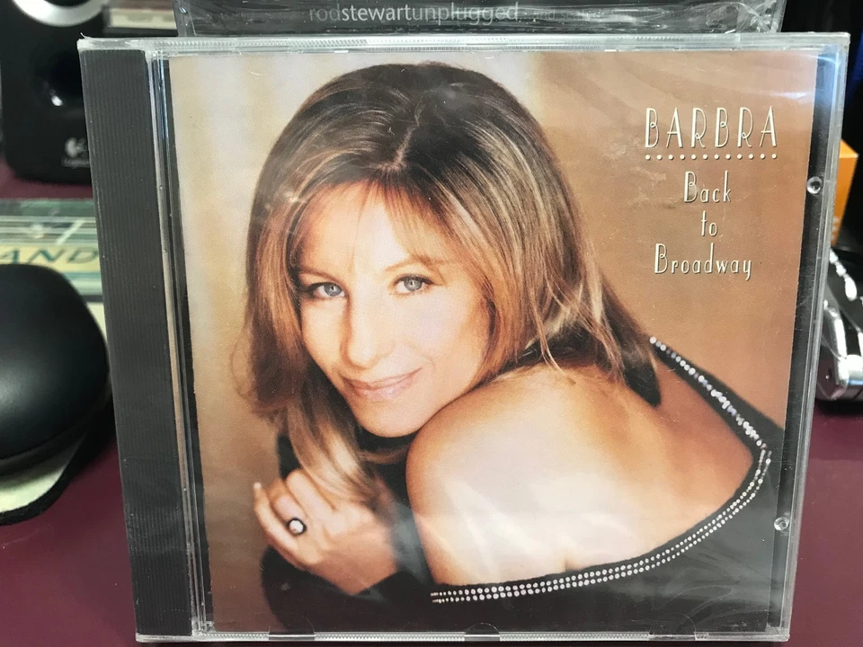 BARBRA STREISAND BACK TO BROADWAY CD SEALED 1993 COL 44189 DJ COPY - Image 1 of 2