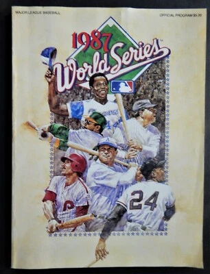 St Louis Cardinals 1987 World Series Program Minnesota Twins at STL - Image 1 of 4