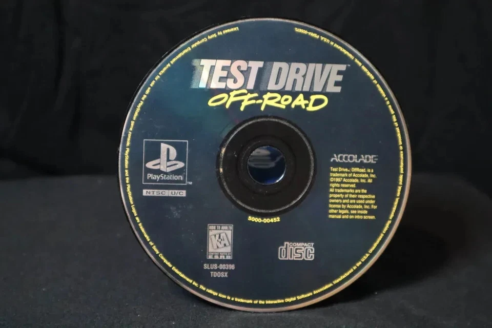 Test Drive: Off-Road (PlayStation PS1) disc only - Image 1 of 1