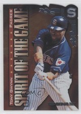 1998 Donruss Spirit of the Game Press Proof Silver /1500 Tony Gwynn #410 HOF
