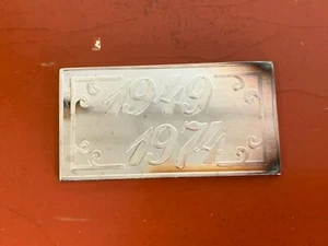 Washington Mint VINTAGE .999 ONE OUNCE BAR "1949-1974" - Picture 1 of 3