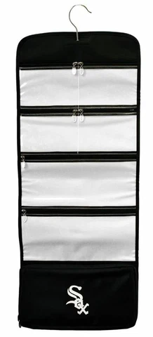 MLB Hanging Toiletry Bag Travel Organizer- Braves Yankees Brewers Red Sox NWT Cover
