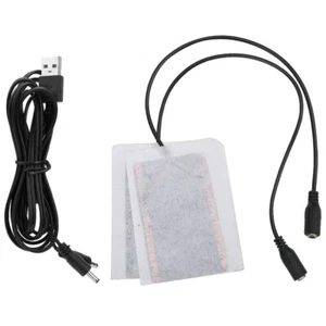 Portable 5V Carbon Fiber Heating Pad Hand Warmer USB Electric Fever Heat - Picture 1 of 6