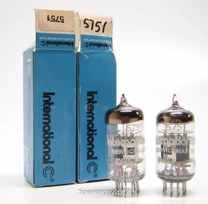 2 - International Servicemaster Vacuum Tubes / 5751 / CS1 - Picture 1 of 3