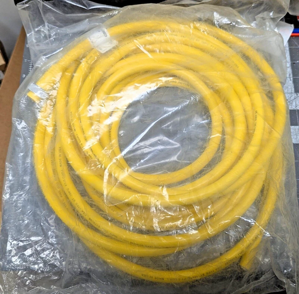 Conjunto de cabos de extremidade única 40 pés, 7 polos, fêmea 16/7 AWG, STOOW Crouse-Hinds [A9B5] - Imagem 1 de 4