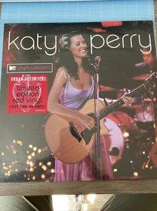 Katy Perry MTV Unplugged Urban Outfitters Limited Edition Red Vinyl Record NEW - Picture 1 of 4