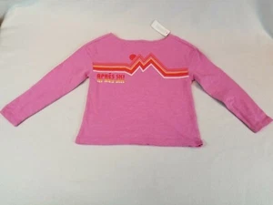 Gymboree Girls Size S (5-6) Long Sleeve Shirt Apres Ski Pink NWT - Picture 1 of 6