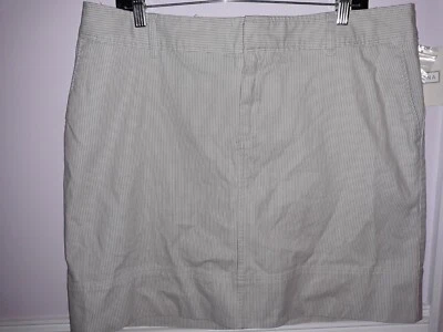 MERONA Womens Skirt  Size 16 stretch YD striped  Pencil  - Image 1 of 3