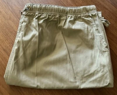 Pantalones cortos cargo verdes talla grande 3XL de Blair 100 % algodón correa de cintura ajustable NUEVO Foto 1 de 4