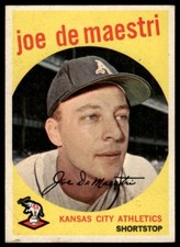 1959 Topps Joe DeMaestri Kansas City Athletics #64