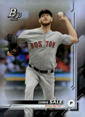 2019 Bowman Platinum #78 Chris Sale - Image 1 of 2