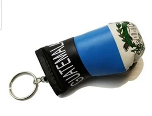 2PCS. Guatemala Flag Keychain Boxing Glove Mini Key Chain Ring Fob country Map  - Picture 1 of 3