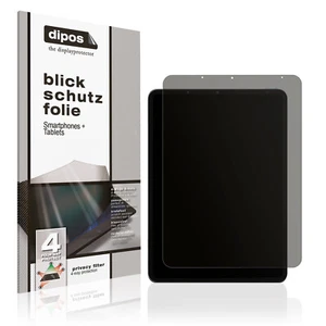 Screen Protector for Apple iPad Air (2022) Privacy Filter 4-Way Protection dipos - Picture 1 of 7