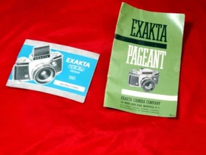 EXAKTA Festzug Katalog Vol.4 und EXAKTA VX IIa Kamera Bedienungsanleitung - Bild 1 von 15
