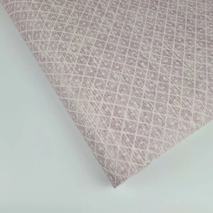 Paste The Wall - Purple & Cream Shimmer Geometric Diamonds Wallpaper - FD21067 - Picture 1 of 8
