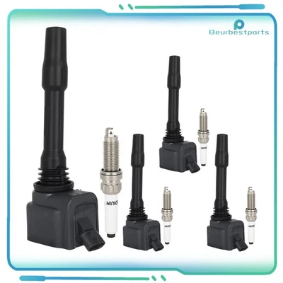 4 bobinas de encendido y bujías para BMW M240i 2017-2021 Bmw 330e X1 2016-2021 Foto 1 de 4