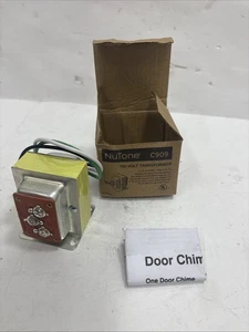 NEW NUTONE C909 TRI-VOLT TRANSFORMER 8 16 24 VOLT 20 VA 120V for Doorbell - Picture 1 of 2